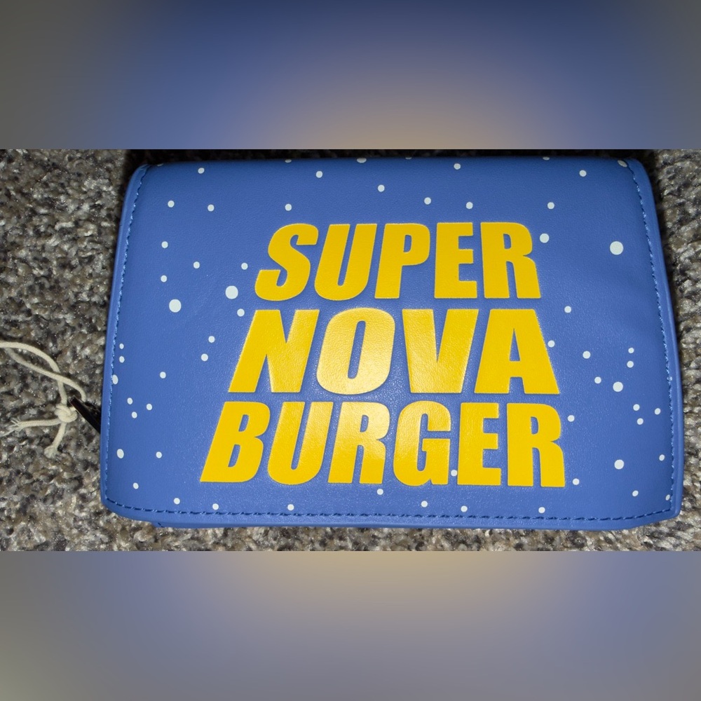 Blue Super Nova Burger Loungefly Wallet